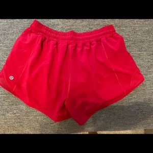 RED Hotty Hot Short Long Size 8
